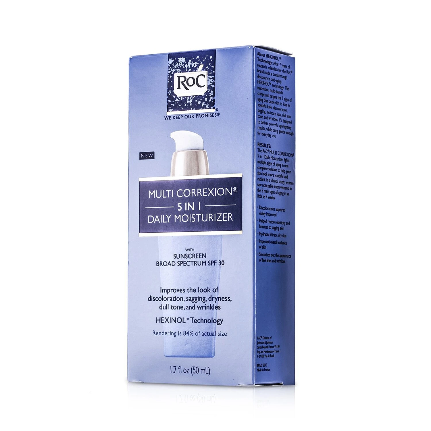 ROC Multi Correxion 5 In 1 Daily Moisturizer With Sunscreen Broad Spectrum SPF30 50ml/1.7oz - Image 3