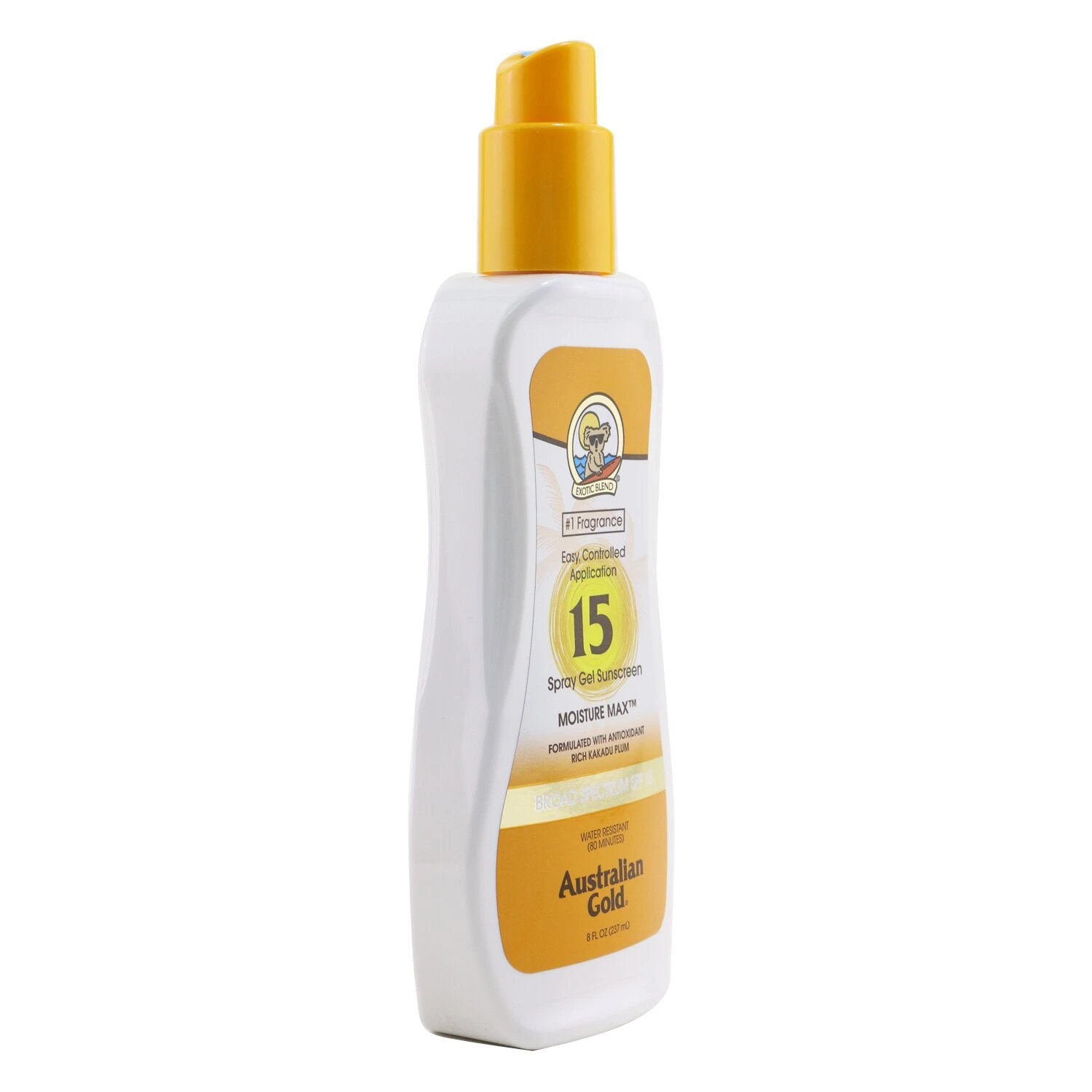 Australian Gold Spray Gel Sunscreen SPF 15 237ml/8oz - Image 2
