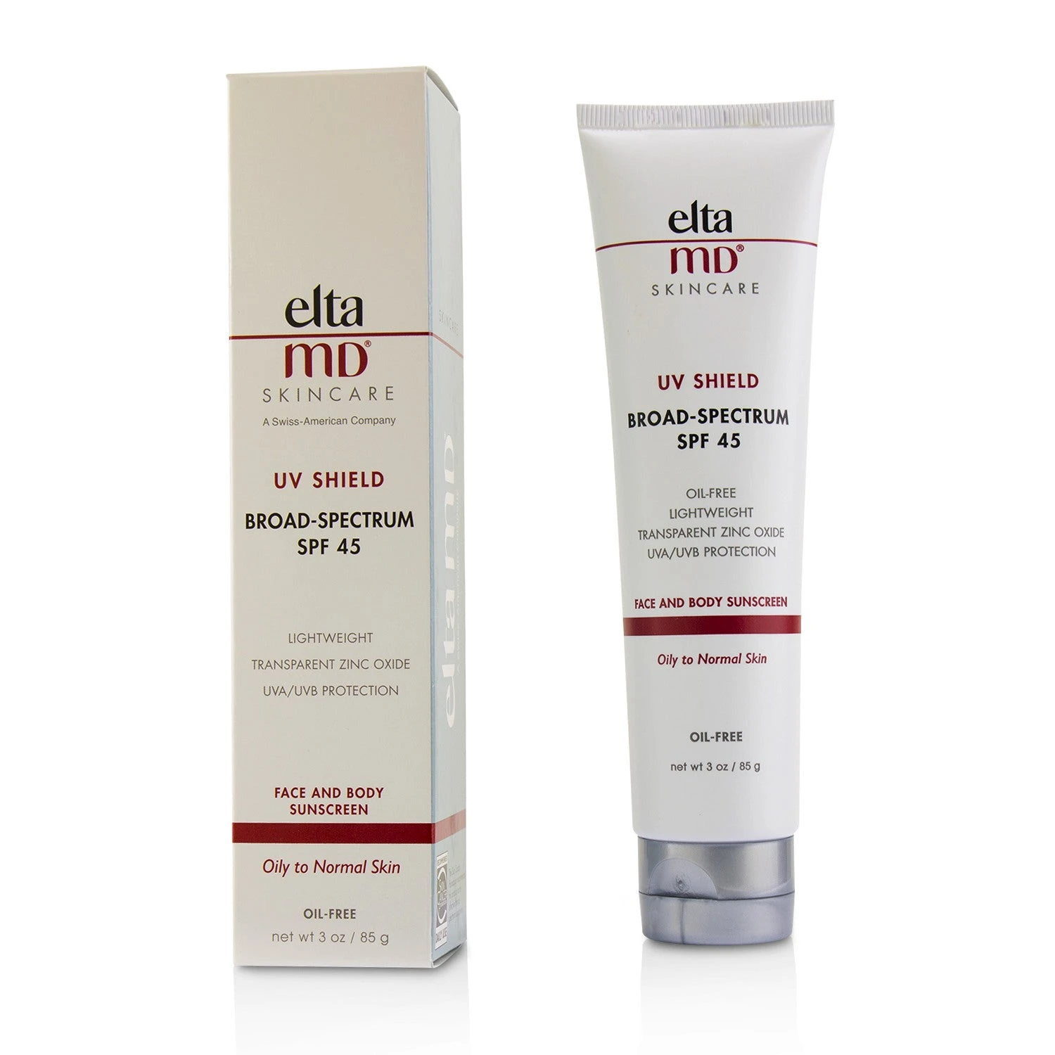 EltaMD UV Shield Face & Body Sunscreen SPF 45 - For Oily To Normal Skin (Unboxed) 85g/3oz - Image 4