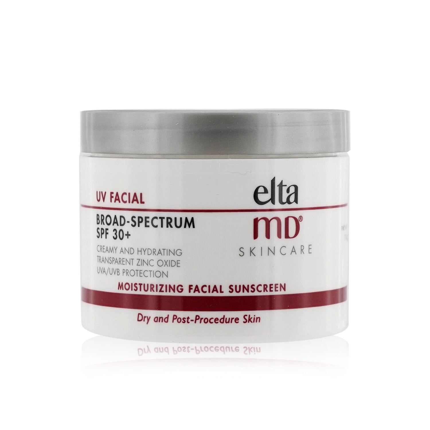 EltaMD UV Facial Moisturizing Facial Sunscreen SPF 30 - For Dry & Post Procedure Skin (Exp. Date: 03/2022) 85g/3oz
