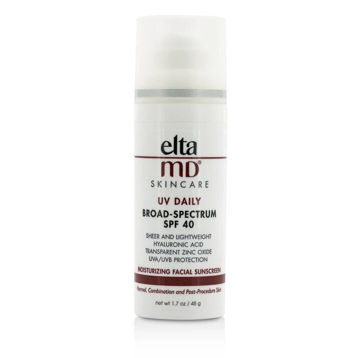 EltaMD UV Daily Moisturizing Facial Sunscreen SPF 40 - For Normal, Combination & Post-Procedure Skin 48g/1.7oz