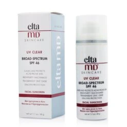 EltaMD UV Clear Facial Sunscreen SPF 46 - For Skin Types Prone To Acne, Rosacea & Hyperpigmentation 48g/1.7oz