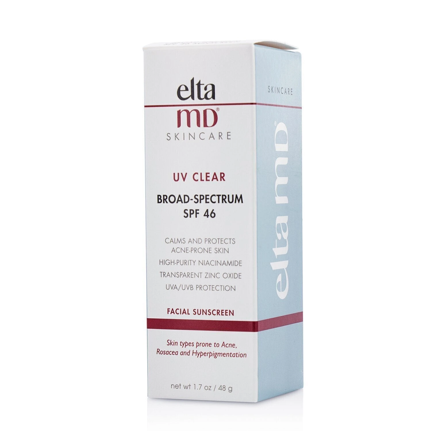 EltaMD UV Clear Facial Sunscreen SPF 46 - For Skin Types Prone To Acne, Rosacea & Hyperpigmentation (Unboxed) 48g/1.7oz - Image 3