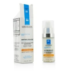 LA ROCHE-POSAY La Roche Posay Anthelios AOX Daily Antioxidant Serum With Sunscreen SPF50 (Box Slightly Damaged) 30ml/1oz