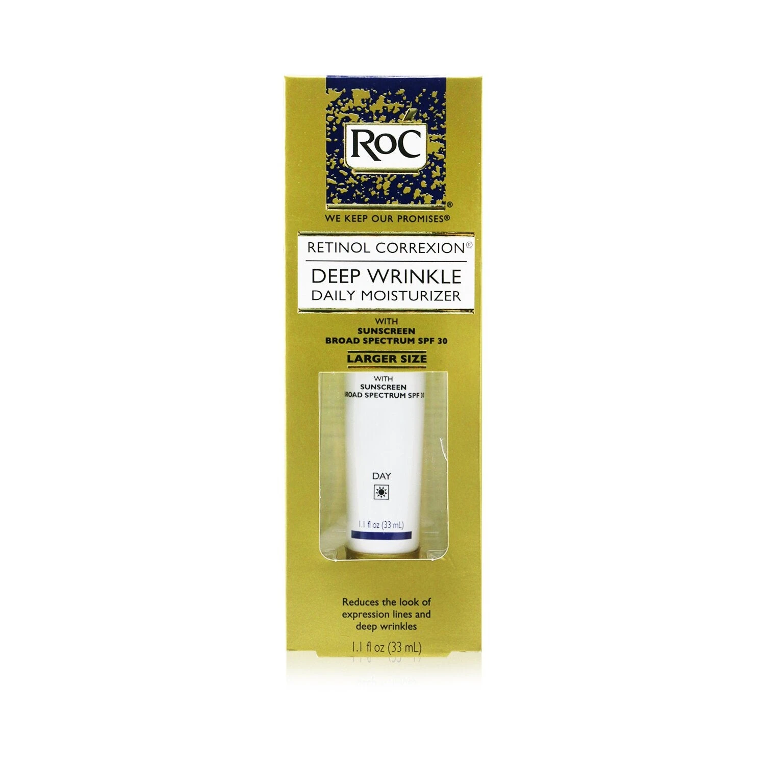 ROC Retinol Correxion Deep Wrinkle Daily Moisturizer With Sunscreen Broad Spectrum SPF 30 30ml/1oz - Image 5