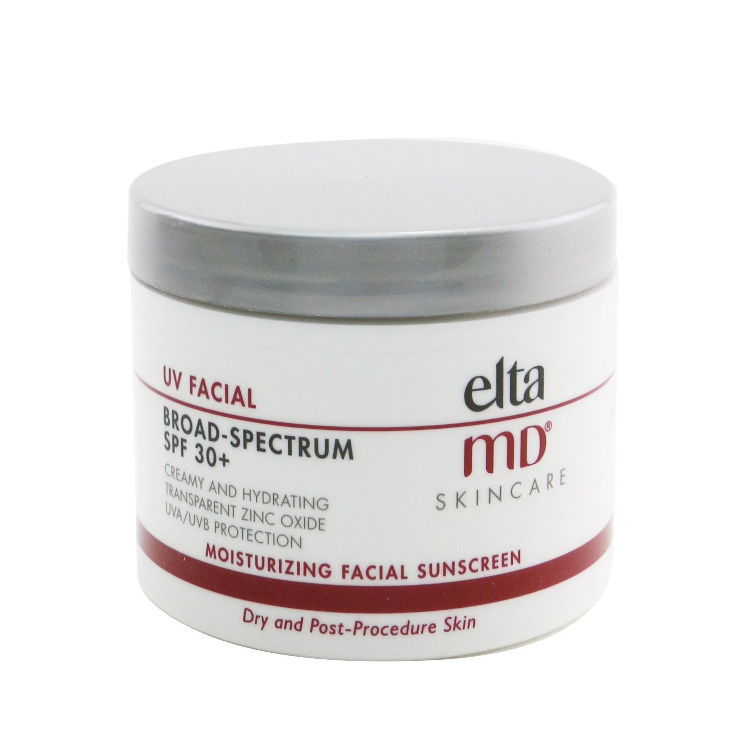 EltaMD UV Facial Moisturizing Facial Sunscreen SPF 30 - For Dry & Post Procedure Skin (Box Slightly Damaged) 114g/4oz