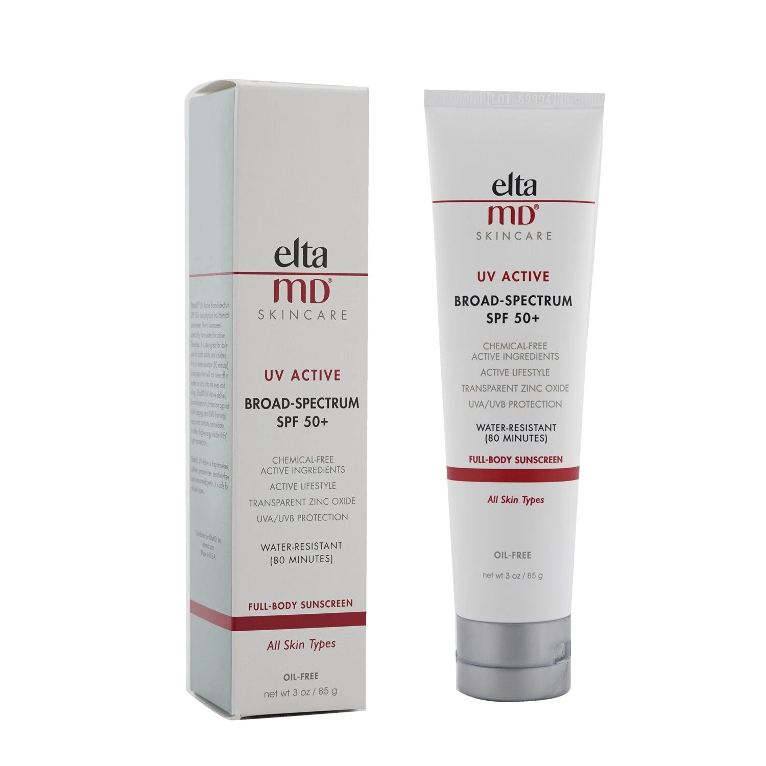 EltaMD UV Active Water-Resistant Full-Body Sunscreen SPF 50 226g/8oz - Image 3