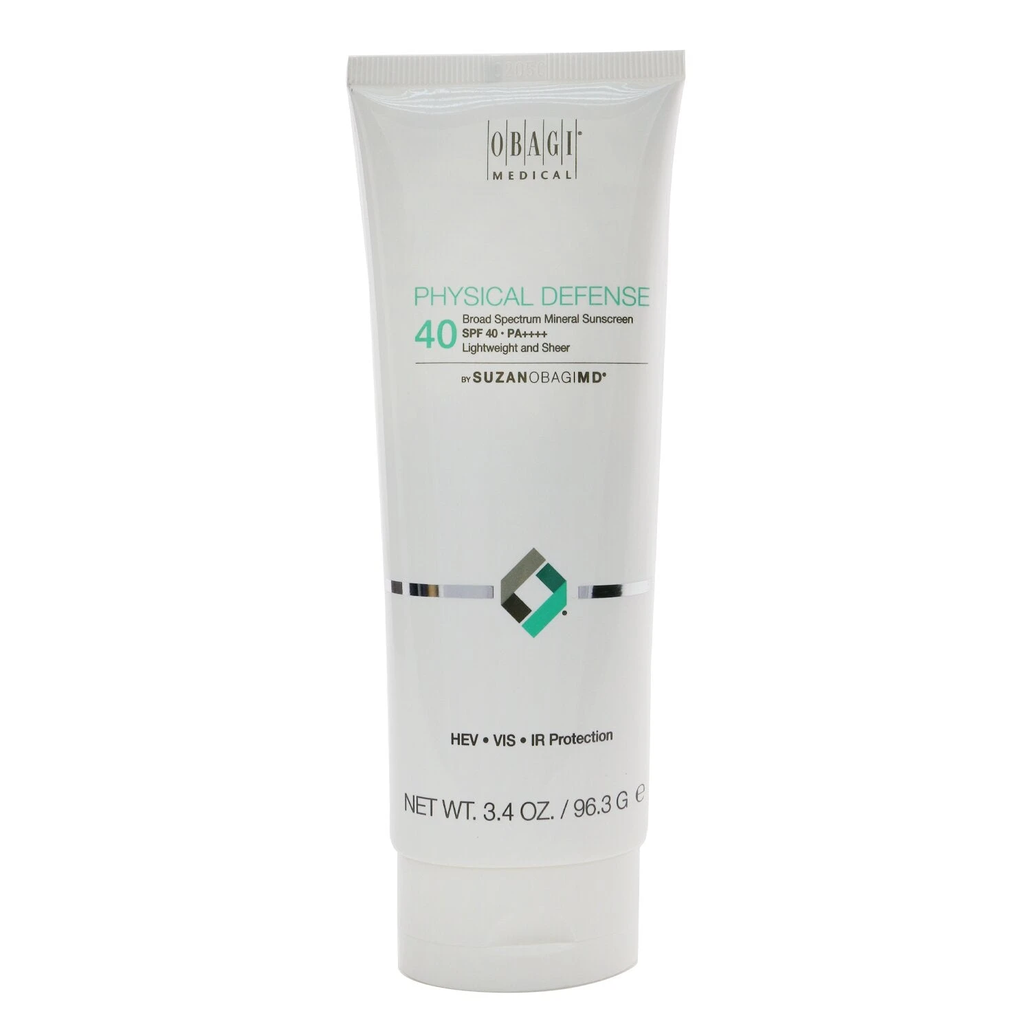 Obagi SUZANOBAGIMD Physical Defense Broad Spectrum Mineral Sunscreen SPF 40 PA++++ ( Lightweight & Sheer) 96.3g/3.4oz