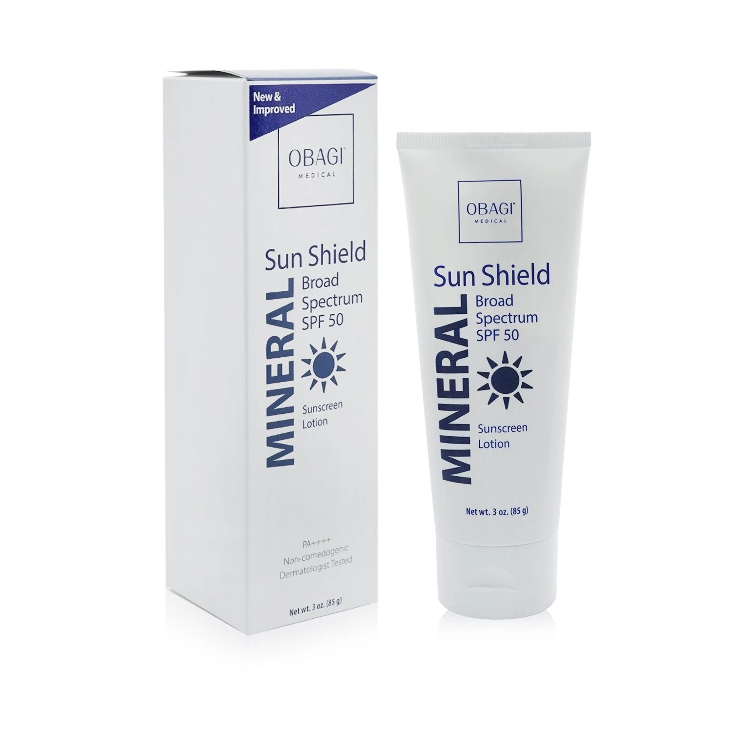 Obagi Sun Shield Mineral Broad Spectrum SPF 50 Sunscreen Lotion (Exp. Date: 05/2022) 85g/3oz - Image 2