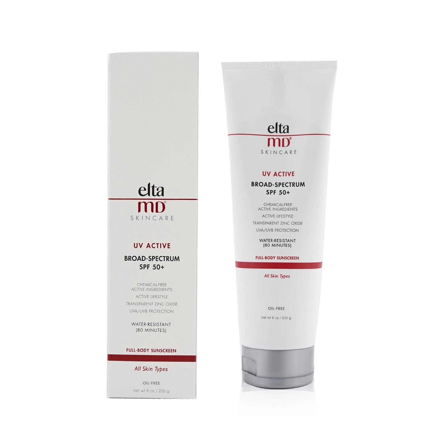 EltaMD UV Active Water-Resistant Full-Body Sunscreen SPF 50 (Exp. Date: 09/2022) 85g/3oz - Image 2