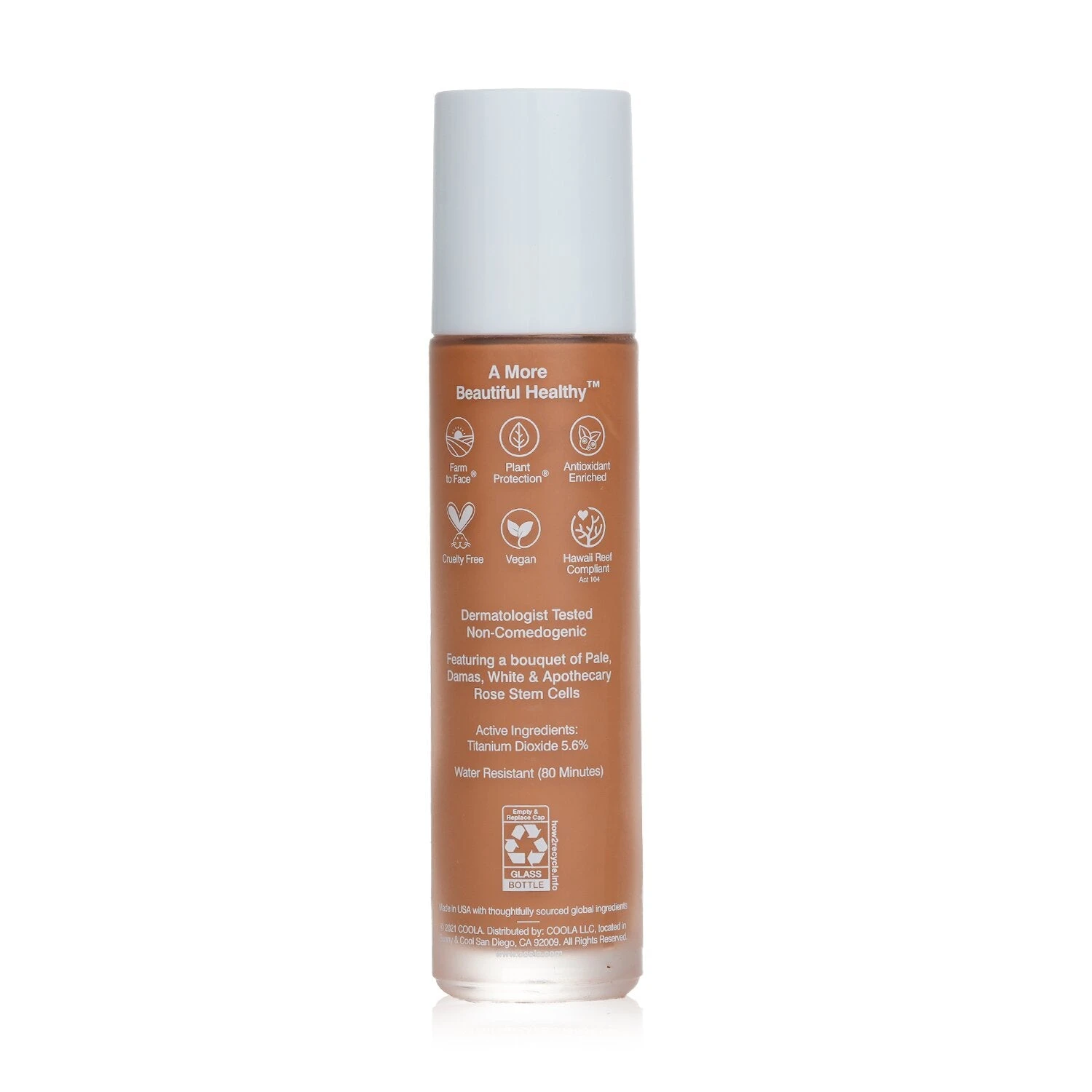 Coola Rosilliance Tinted Moisturizer Sunscreen SPF 30 - # Golden Hour 44ml/1.5oz - Image 3