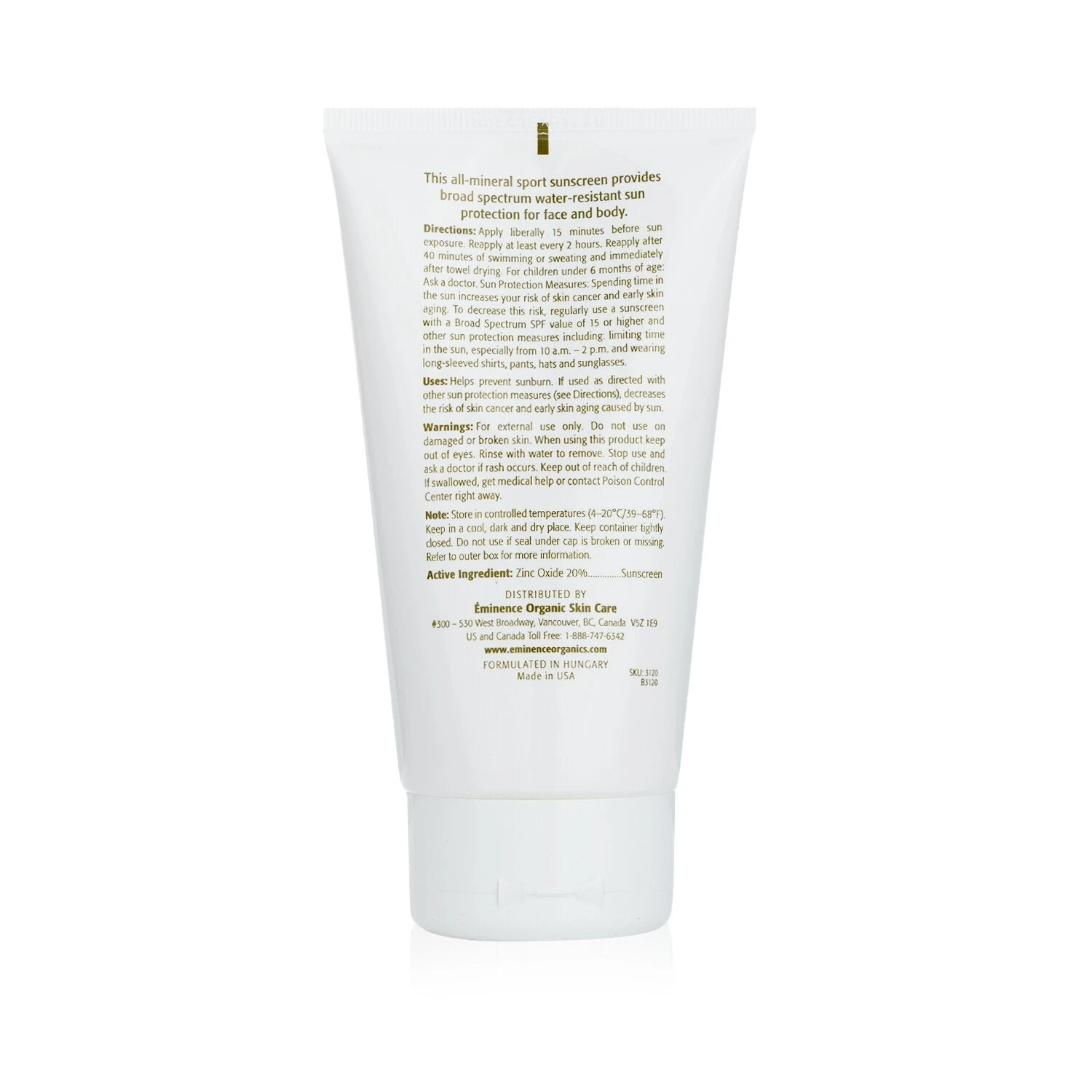 Eminence Lilikoi Mineral Defense Sport Sunscreen SPF 30 147ml/5oz - Image 3