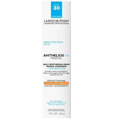 LA ROCHE-POSAY La Roche Posay Anthelios HA 100% Mineral Sunscreen Moisturizer- SPF 30 - 1.7 Fl Oz - Image 8