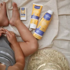 Mustela Fragrance Free Mineral Baby Sunscreen Lotion SPF 50 - 3.38 Fl Oz