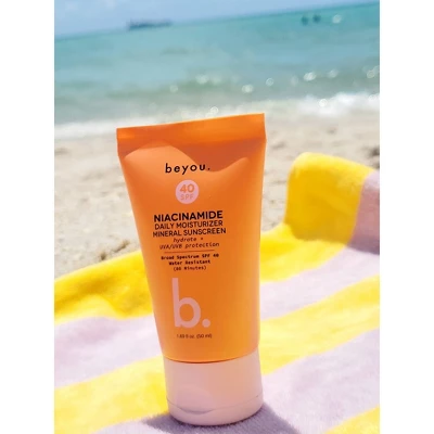 Beyou. Daily Moisturizer Mineral Face Sunscreen - SPF 40 - 1.69 Fl Oz - Image 4