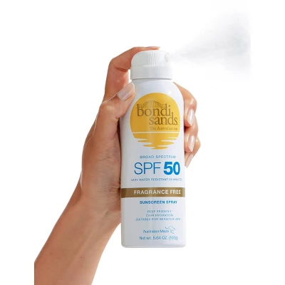 Bondi Sands Sunscreen Aerosol Fragrance Free Mist Spray - SPF 50 - 5.64oz - Image 2