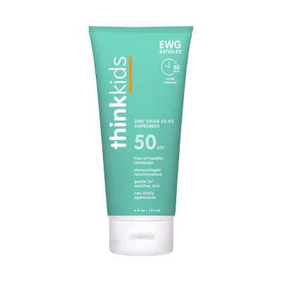 Thinksport Mineral Kids Sunscreen Lotion - SPF 50 - Image 7