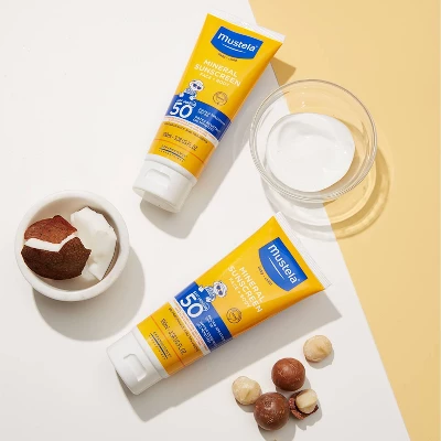 Mustela Fragrance Free Mineral Baby Sunscreen Lotion SPF 50 - 3.38 Fl Oz - Image 5