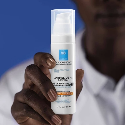 LA ROCHE-POSAY La Roche Posay Anthelios HA 100% Mineral Sunscreen Moisturizer- SPF 30 - 1.7 Fl Oz - Image 3