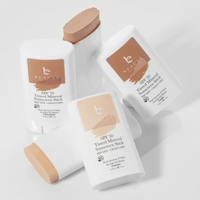Beauty By Earth Tinted Mineral Sunscreen Sticks SPF 30 - Image 2