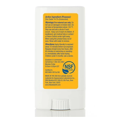Mustela Mineral Baby Sunscreen Stick - SPF 50 - 0.6oz - Image 2