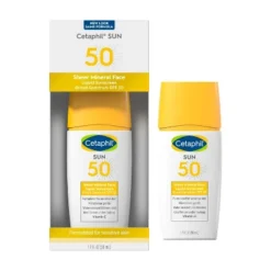 Cetaphil Sheer Mineral Liquid Sunscreen For Face - SPF 50 - 1.7 Fl Oz