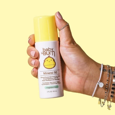 Baby Bum Mineral Roller Sunscreen SPF 50 - 3 Fl Oz