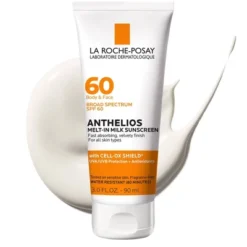LA ROCHE-POSAY La Roche Posay Anthelios Sunscreen, Melt In Milk Lotion Face And Body Sunscreen - SPF 60 - 3oz