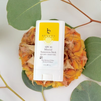Beauty By Earth Mineral Sunscreen Stick SPF 30, Untinted - Image 10