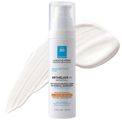 LA ROCHE-POSAY La Roche Posay Anthelios HA 100% Mineral Sunscreen Moisturizer- SPF 30 - 1.7 Fl Oz - Image 2