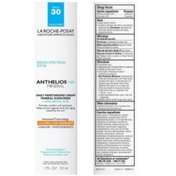 LA ROCHE-POSAY La Roche Posay Anthelios HA 100% Mineral Sunscreen Moisturizer- SPF 30 - 1.7 Fl Oz