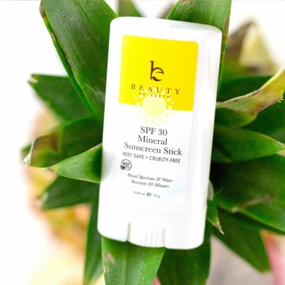 Beauty By Earth Mineral Sunscreen Stick SPF 30, Untinted - Image 11
