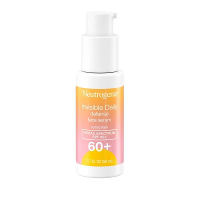 Neutrogena Invisible Daily Defense Sunscreen Face Serum - SPF 60 - 1.7 Fl Oz
