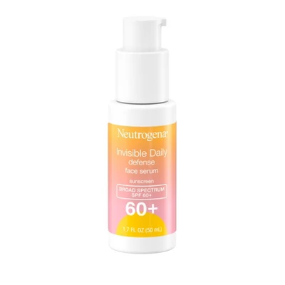 Neutrogena Invisible Daily Defense Sunscreen Face Serum - SPF 60 - 1.7 Fl Oz - Image 2