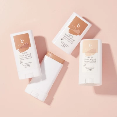 Beauty By Earth Tinted Mineral Sunscreen Sticks SPF 30 - Image 3