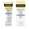 Neutrogena Sheer Zinc Sunscreen Face Lotion - SPF 50 - 2 Fl Oz