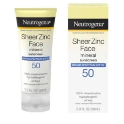 Neutrogena Sheer Zinc Sunscreen Face Lotion - SPF 50 - 2 Fl Oz