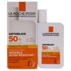 La Roche-Posay Anthelios Fluide Fragrance-Free SPF 50 By La Roche-Posay For Unisex - 1.7 Oz Sunscreen