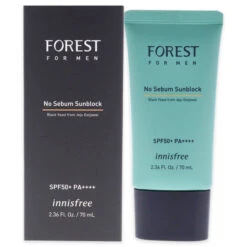 Innisfree Forest For Men No-sebum Sunblock SPF 50 By Innisfree For Unisex - 2.36 Oz Sunscreen