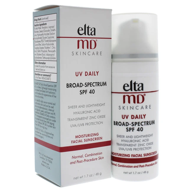 EltaMD UV Daily Moisturizing Facial Sunscreen SPF 40 By EltaMD For Unisex - 1.7 Oz Sunscreen