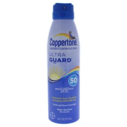 Coppertone Coppertone Ultra Guard Sunscreen Continuous Spray SPF 50 By Coppertone For Unisex - 6 Oz Sunscreen